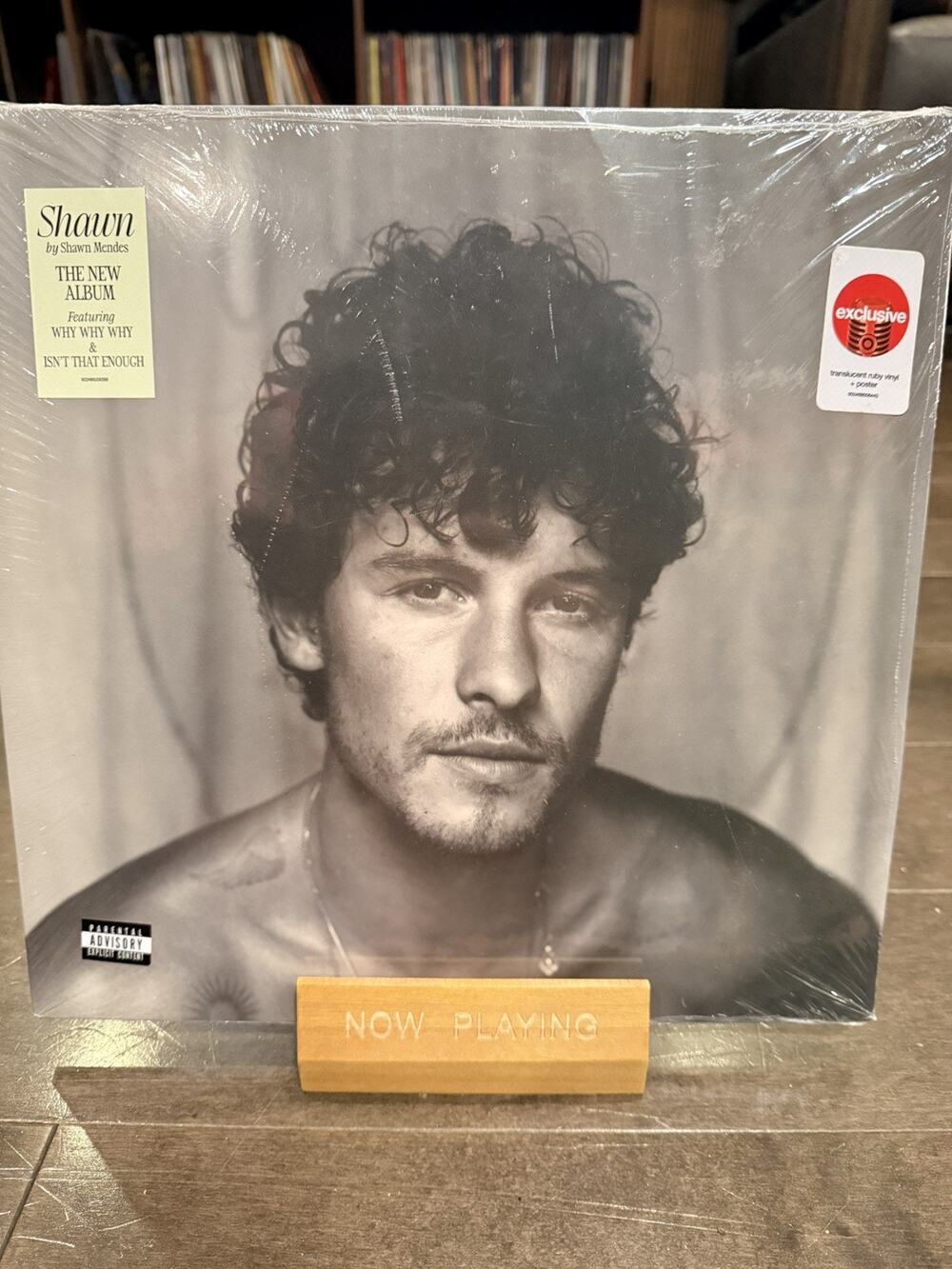 Shawn Mendes-Shawn Translucent Ruby Vinyl LP +Poster New Sealed READ